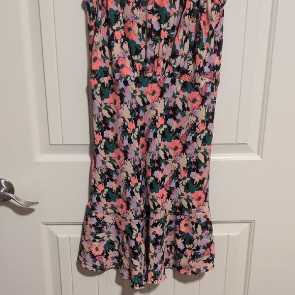 J. Crew Floral Midi Dress Size 6 - Picture 3 of 13